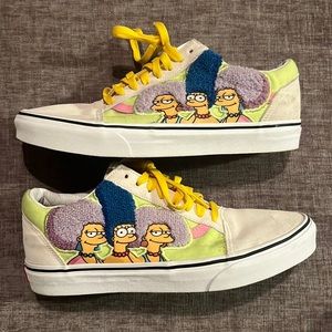 Vans Old Skool The Simpsons Bouvier Sisters Size 9.5